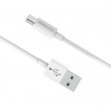 Кабель Borofone BX22 USB to Type-C 1m білий