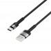 USB кабель Borofone BX34 Type-C 1m чорний