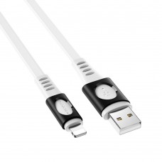 USB кабель Borofone BX35 Lightning 1m білий