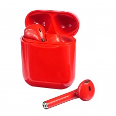 Бездротові навушники V33 TWS червоні