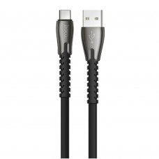 USB кабель Hoco U58 1,2m 2.4A Type-C чорний