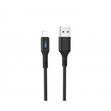 Кабель Hoco U79 USB to Lightning 1.2m черный