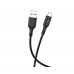 USB кабель Hoco U79 1,2 m 3A Type-C чорний