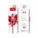 Кабель Hoco X14 USB to Lightning 1m red