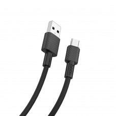 Кабель Hoco X29 USB to MicroUSB 1m black