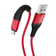USB кабель Hoco X38 1m 3A Micro червоний