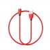 USB кабель  Hoco  X27 1,2m Lightning красный