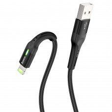 USB кабель Hoco S24 1,2m 2.4A Lightning чорний