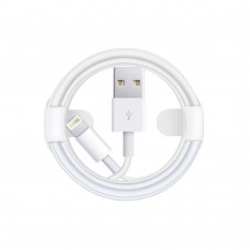 USB кабель Foxconn iPhone Lightning Original 1m без упаковки білий
