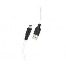 USB кабель Hoco X21 Plus 2m Micro чорно-білий