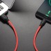 Кабель Hoco X21 Plus USB to Type-C 2m black red
