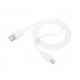 USB кабель Borofone BX52 Micro 2.4A 1m білий