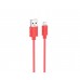 USB кабель Borofone BX52 Lightning 2.4A 1m червоний