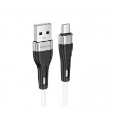 USB кабель Borofone BX46 Micro 1m 2.4A білий