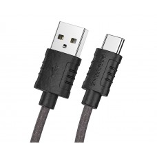 USB кабель Borofone BX52 Type-C 3A 1m чорний
