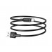 USB кабель магнітний Borofone BX41 Type-C 3A 1m чорний
