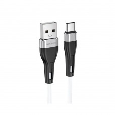 USB кабель Borofone BX46 Type-C 1m 3A білий