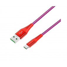 USB кабель Borofone BU13 Type-C 1,2m 5A червоний