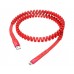 USB кабель Hoco U78 0,8-1,2m Type-C красный