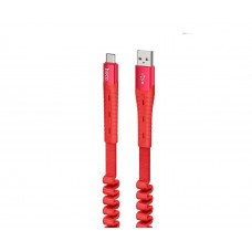 USB кабель Hoco U78 0,8-1,2m Type-C красный