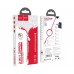 USB кабель Hoco U97 1m 2 в 1 Lightning+Type-C красно-белый