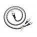 USB кабель Hoco U97 1m 2 в 1 Lightning+Type-C чёрно-белый