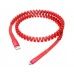 USB кабель Hoco U78 0,8-1,2m Micro червоний
