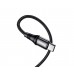 USB кабель Hoco X50 Type-C - Type-C 5A 100W PD 2m черный