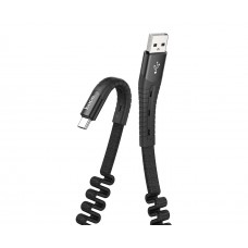 Кабель Hoco U78 USB to Type-C 1.2m черный