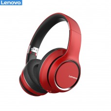 Бездротові накладні навушники Lenovo HD200 червоні