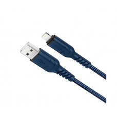 Кабель Hoco X59 USB to Lightning 1m синій