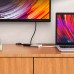 Мультіадаптер хаб Hoco HB14 Type-C to USB3.0+HDMI+PD сріблястий