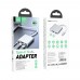 Мультіадаптер хаб Hoco HB14 Type-C to USB3.0+HDMI+PD сріблястий