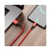 USB кабель Borofone BX54 Type-C 3A 1m красный
