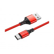 USB кабель Borofone BX54 Type-C 3A 1m червоний