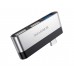 Адаптер Borofone DH1 Type-C - USB 3.0 (F)/ 2 USB 2.0 (F) сріблясто-чорний