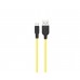 USB кабель Hoco X21 Plus 1m Micro чорно-жовтий