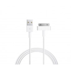 USB кабель iPhone 4 без упаковки 1m белый