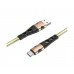 Кабель Hoco U105 USB to Type-C 1.2m gold