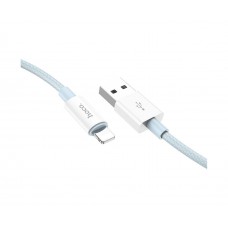 USB кабель Hoco X68 1m Lightning синій