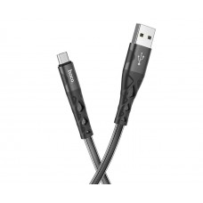 USB кабель Hoco U105 Micro 2.4A 1.2m чорний