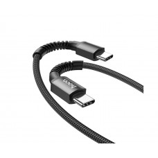 USB кабель Hoco X71 1m PD 60W Type-C to Type-C чорний