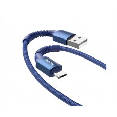 USB кабель Hoco X71 1m Micro синій