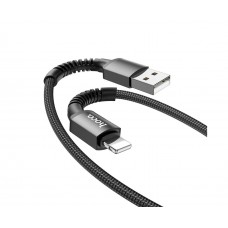 USB кабель Hoco X71 Lightning 2.4A 1m чорний