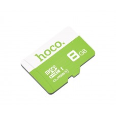 Карта пам'яті Hoco TF SDHC 8GB high speed зелена