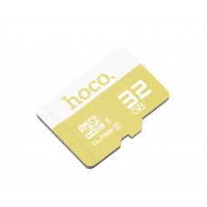 Карта пам'яті Hoco TF SDHC 32GB High Speed ​​жовта