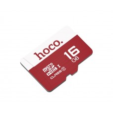 Карта памяти Hoco TF SDHC 16GB high speed красная