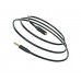 AUX кабель Borofone BL12 подовжувач TRRS 3.5 - TRRS 3.5 (F) 1m чорний