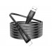 USB кабель Hoco U105 Lightning 2.4A 1.2m чёрный