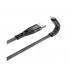 USB кабель Hoco U105 Lightning 2.4A 1.2m чорний